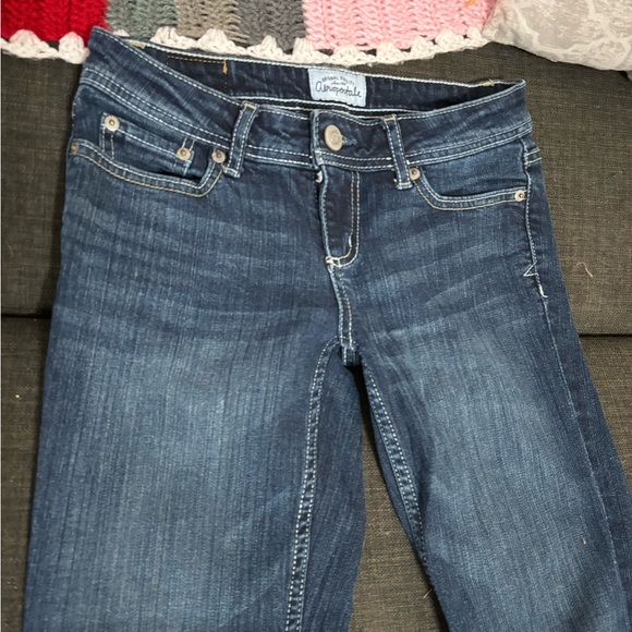 Adorable Aeropostale bootcut jeans size 0 - Picture 3 of 12
